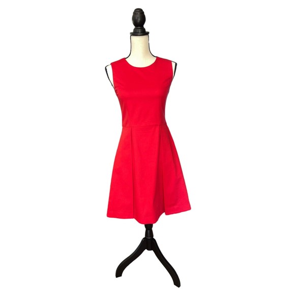 kate spade Dresses & Skirts - Kate Spade Saturday High Risk Red Pleated Fit & Flare Mini Dress Size 4